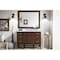 James Martin Vanities Addison 48in Single Vanity, Mid-Century Acacia w/ 3 CM Eternal Jasmine Pearl Quartz Top E444-V48-MCA-3EJP - alternate 2